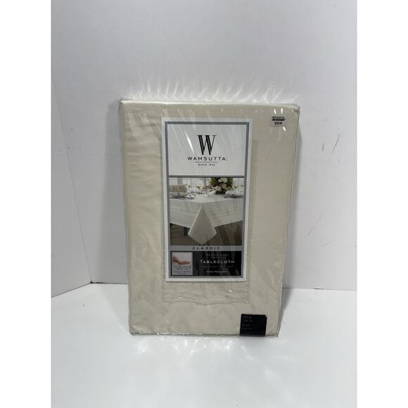 Wamsutta Ashley Restaurant Quality Stain Resistant Tablecloth 70" Round New - Picture 1 of 4